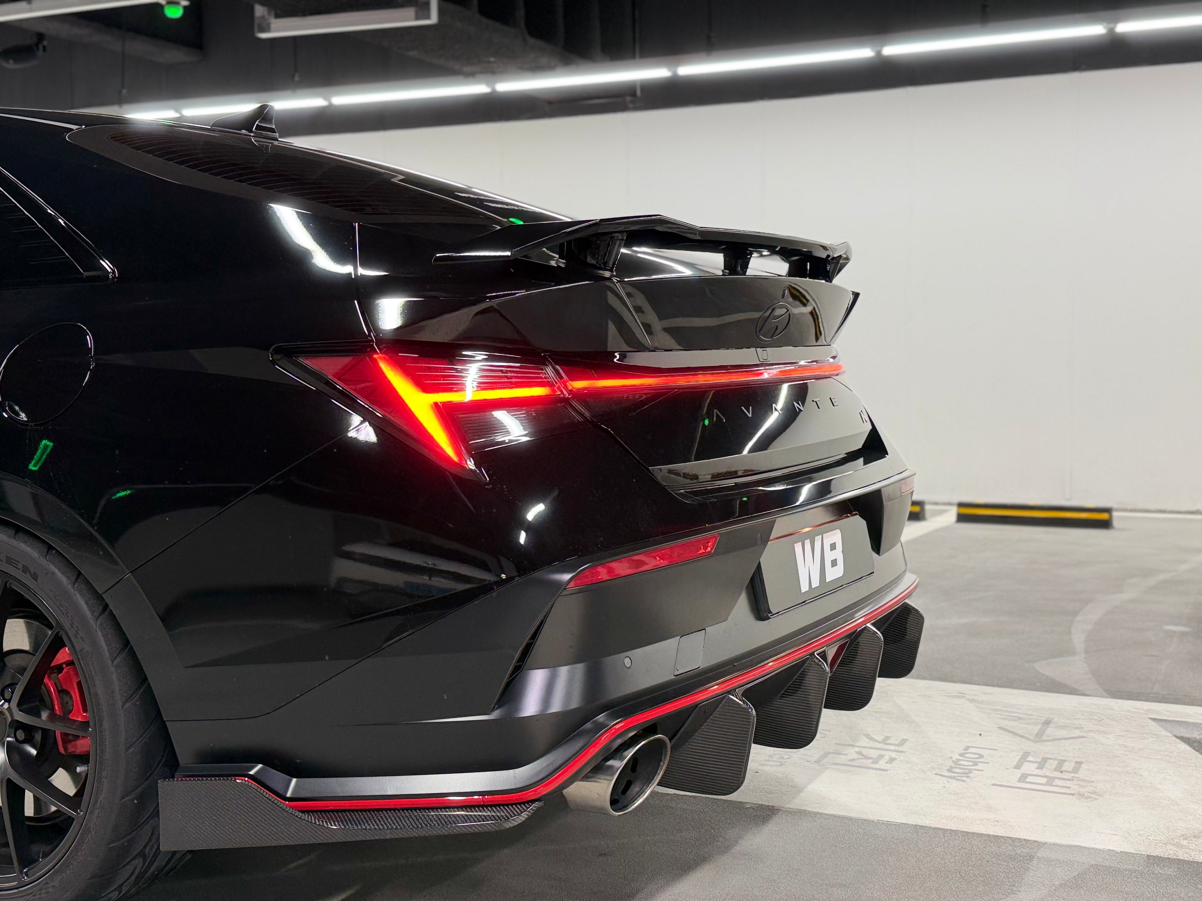 Hyundai Elantra N PE Carbon Fiber Body kit